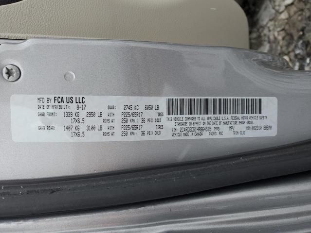 2017 DODGE GRAND CARA 2C4RDGCG1HR864585