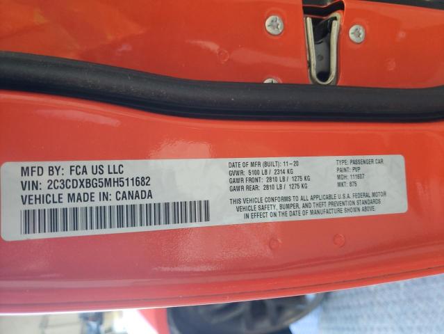 2021 DODGE CHARGER SX 2C3CDXBG5MH511682