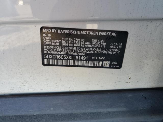 5UXCR6C5XKLL61491 2019 BMW X5, photo no. 13