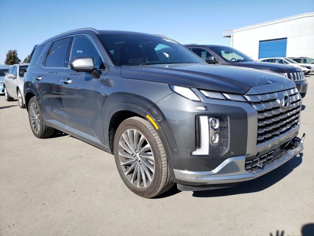 Vin: km8r74ge7pu601495, lot: 44351224, hyundai palisade calligraphy 20234