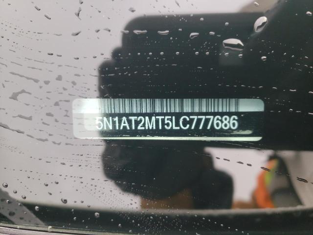 2020 NISSAN ROGUE S 5N1AT2MT5LC777686