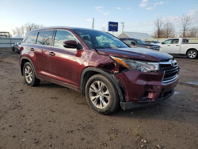 VIN 5TDJKRFH7FS171320 2015 Toyota Highlander, Xle no.4