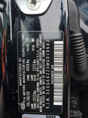 2021 KIA K5 - 5XXG64J2XMG010642