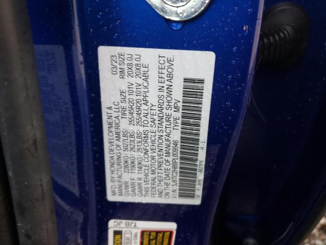 2023 ACURA RDX A-SPEC - 5J8TC2H89PL009946