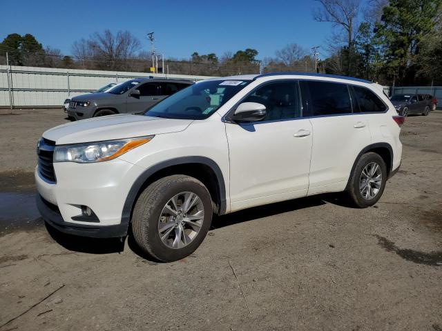 VIN 5TDKKRFH8ES034664 2014 Toyota Highlander, Xle no.1