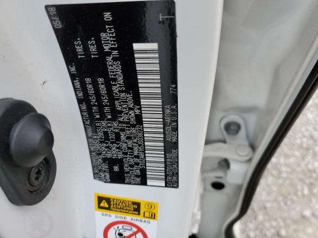 2018 TOYOTA HIGHLANDER - 5TDZARFH5JS038232