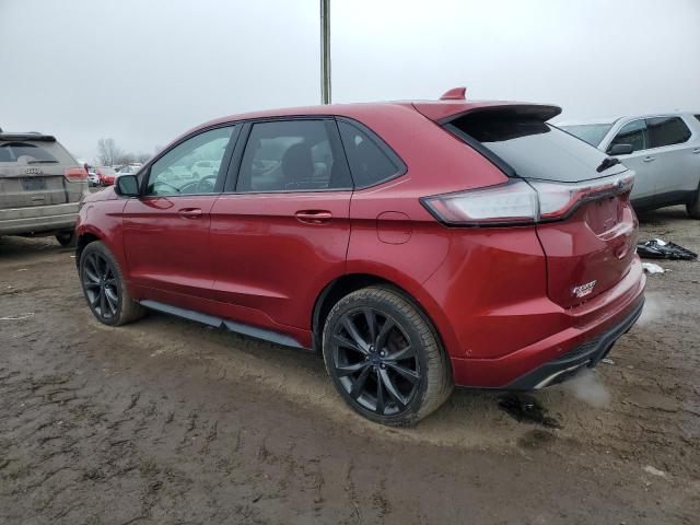 Vin: 2fmtk4ap2fbb49426, lot: 41129134, ford edge sport 20152