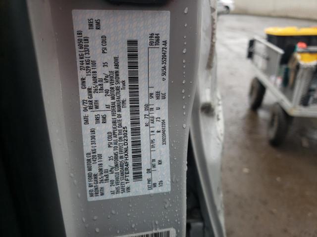 2022 FORD RANGER XL 1FTER4FHXNLD23025