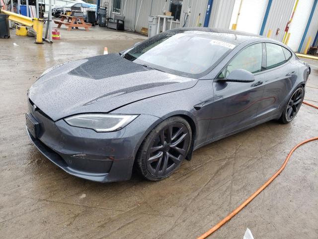 Lot #2519908852 2022 TESLA MODEL S salvage car