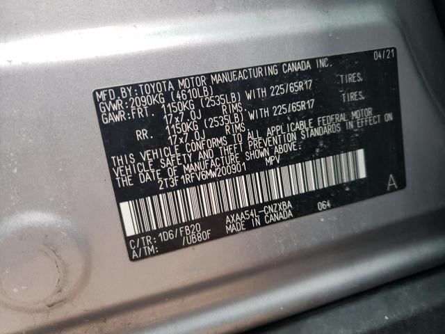 2021 TOYOTA RAV4 TRD O 2T3F1RFV6MW200901