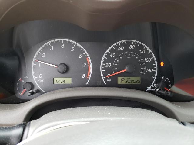 2009 Toyota Corolla Base VIN: 1NXBU40E79Z163004 Lot: 45069874