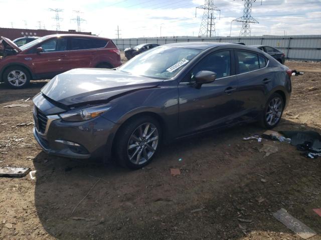 Lot #2409386878 2018 MAZDA 3 GRAND TO salvage car