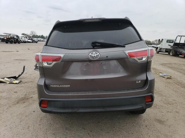 VIN 5TDZKRFH1FS042282 2015 Toyota Highlander, LE no.6