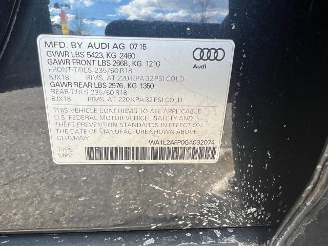 WA1L2AFP0GA032074 2016 AUDI Q5, photo no. 10