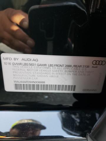 2017 AUDI A8 L QUATT - WAU44AFD9HN008888