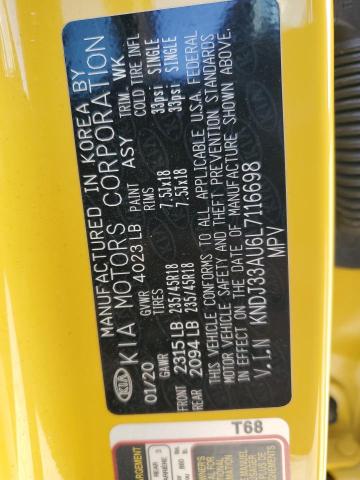 2020 KIA SOUL EX KNDJ33AU6L7116698