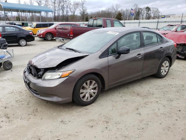 2012 Honda Civic Lx VIN: 19XFB2F50CE384960 Lot: 44784504