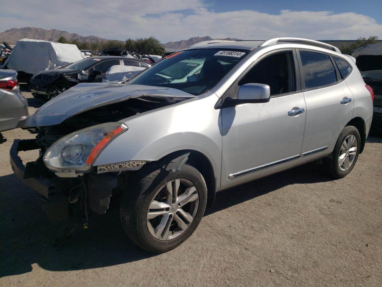 2013 Nissan Rogue S vin: JN8AS5MVXDW648793