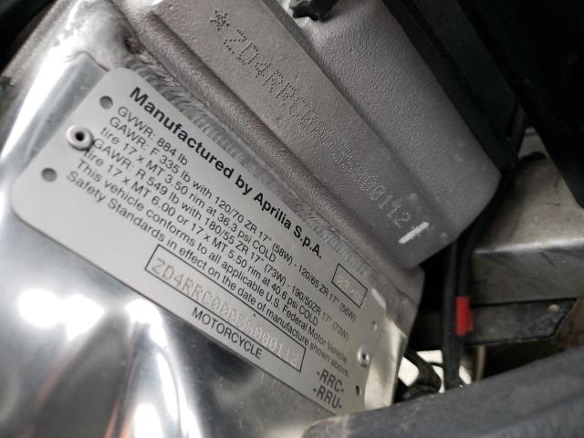 2005 APRILIA RSV MILLE ZD4RRC0005S000112