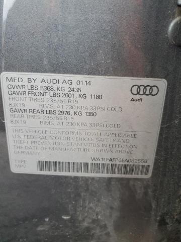 VIN WA1LFAFP6EA082558 2014 Audi Q5, Premium Plus no.14