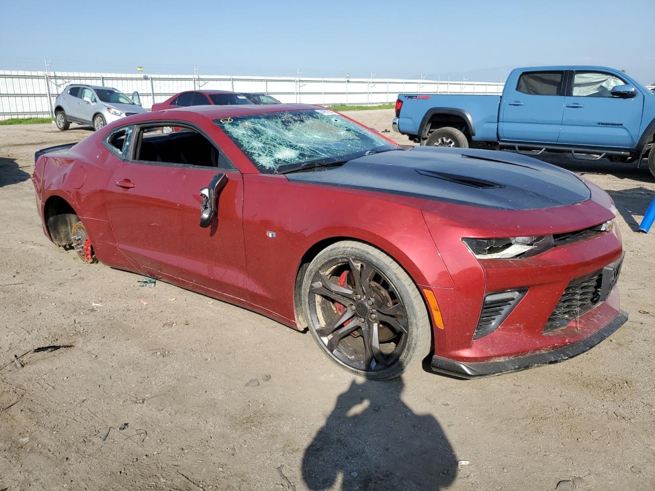 2018 Chevrolet Camaro Ss vin: 1G1FE1R77J0117540