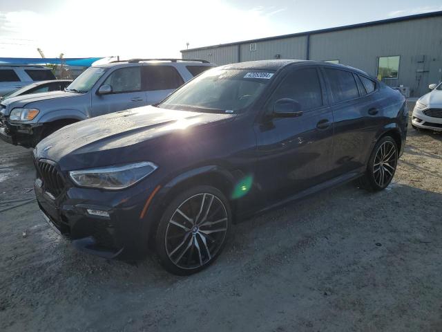 Lot #2411939907 2021 BMW X6 M50I salvage car