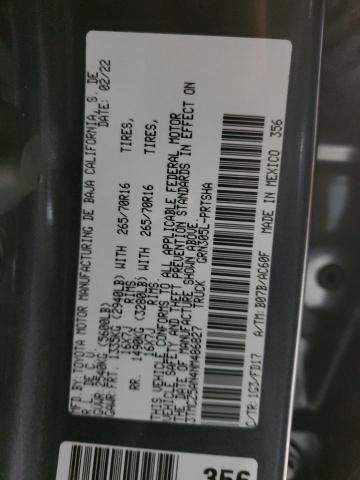 2022 TOYOTA TACOMA DOU 3TMCZ5AN4NM486827