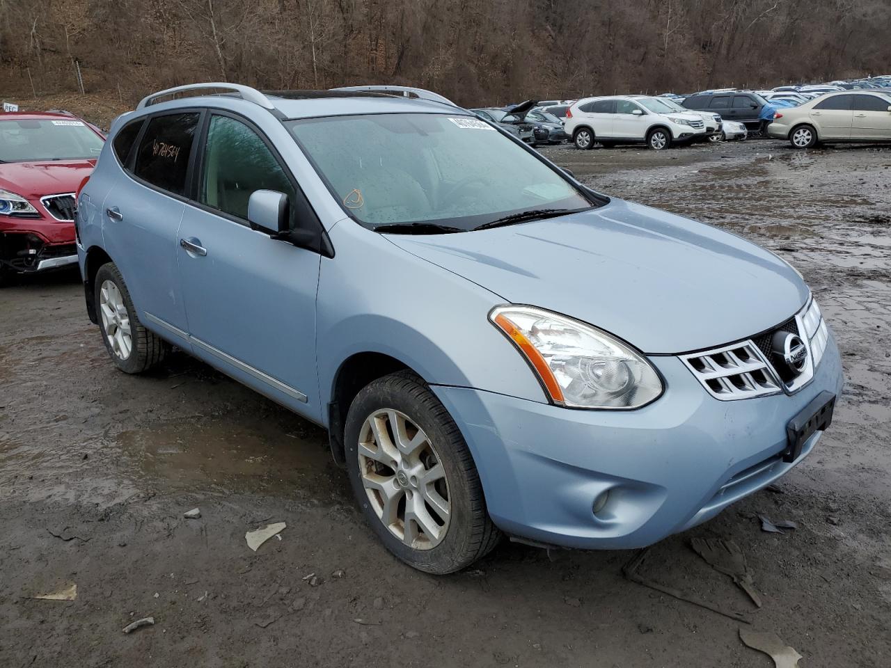 2013 Nissan Rogue S vin: JN8AS5MV9DW141321