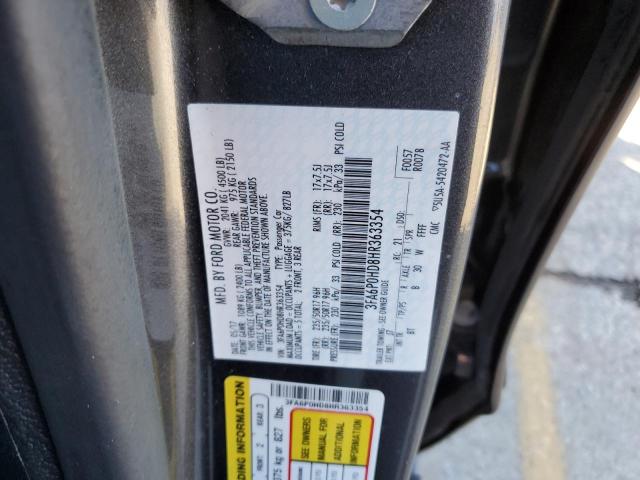 2017 FORD FUSION SE 3FA6P0HD8HR363354