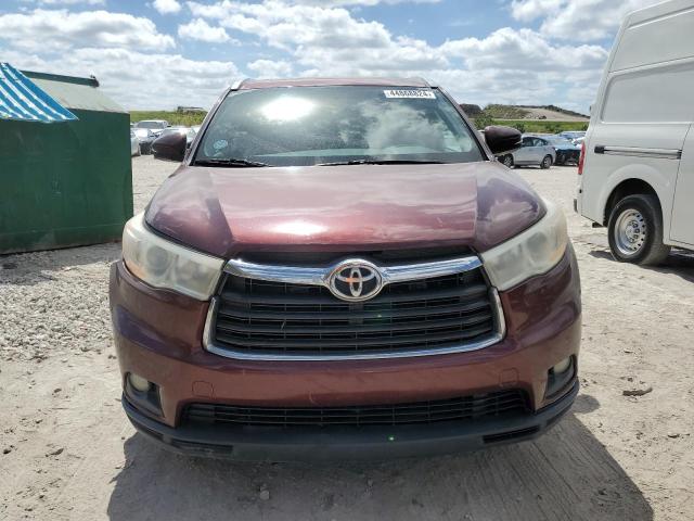 VIN 5TDKKRFH7ES006287 2014 Toyota Highlander, Xle no.5