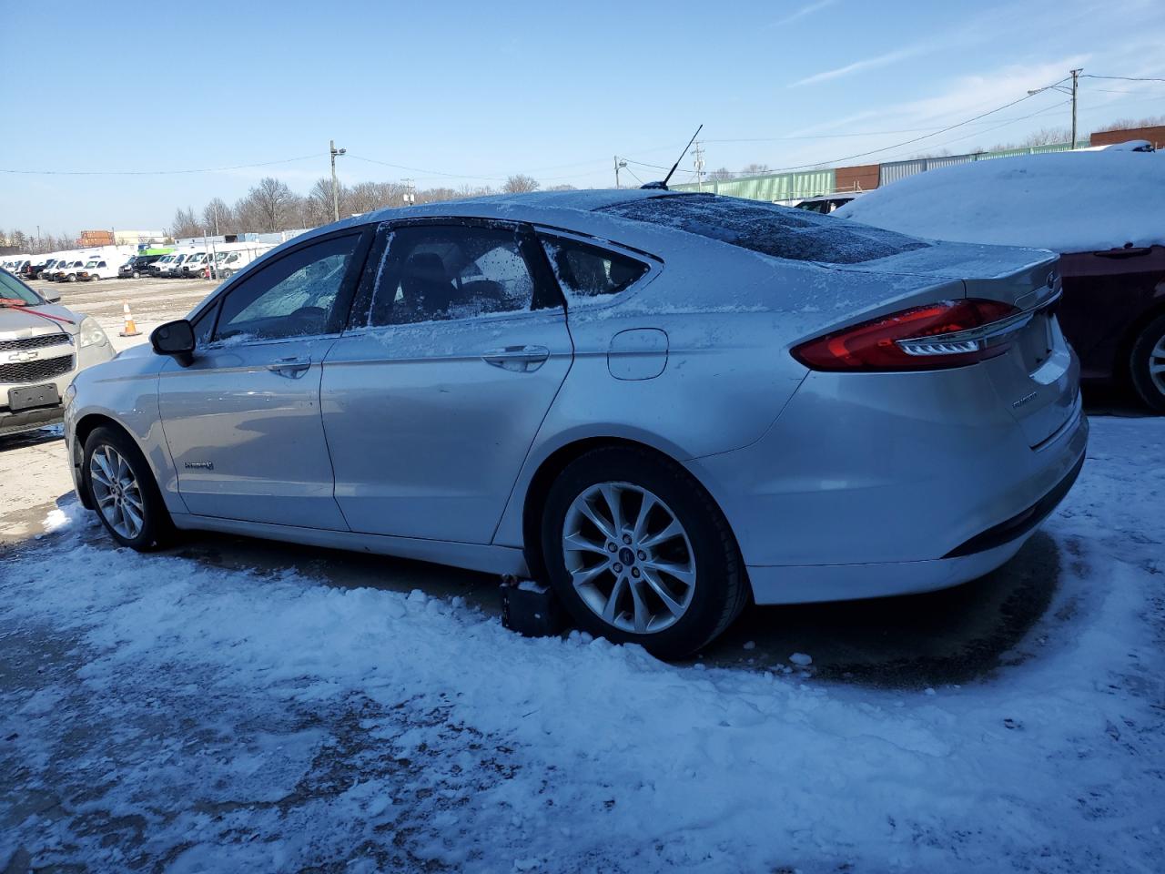 2017 Ford Fusion Se Hybrid vin: 3FA6P0LU4HR167435