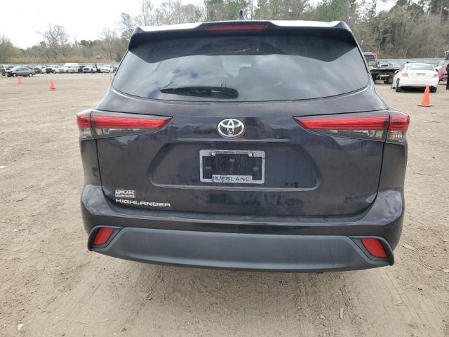 VIN 5TDCZRAH4LS004985 2020 Toyota Highlander, L no.6