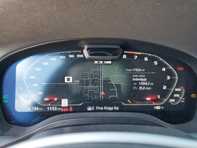 2023 BMW X3 M 5YM13EC05P9P18161
