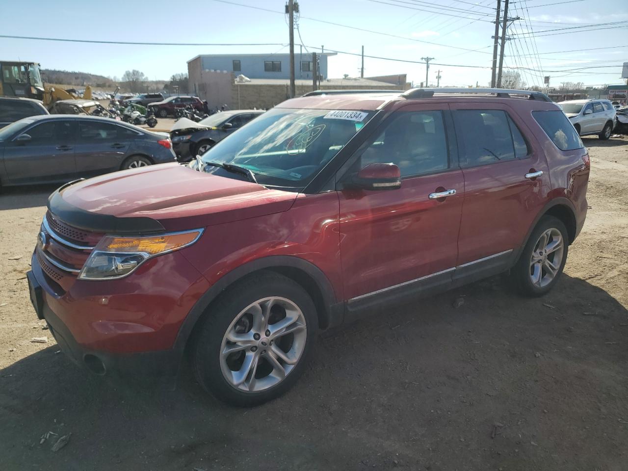 2013 Ford Explorer Limited vin: 1FM5K8F8XDGA88155