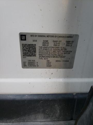 2019 CHEVROLET EQUINOX LT - 2GNAXKEV3K6173027