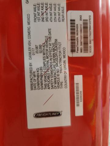 2018 FREIGHTLINER CASCADIA 1 #3184121566