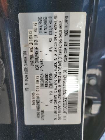 2016 MAZDA CX-3 GRAND - JM1DKBD79G0109887
