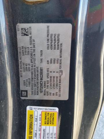 2017 GMC SIERRA K35 1GT32WCY4HZ266981