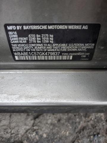 2016 BMW 330E - WBA8E1C57GK479837