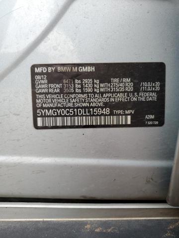 5YMGY0C51DLL15948 2013 BMW X5, photo no. 12