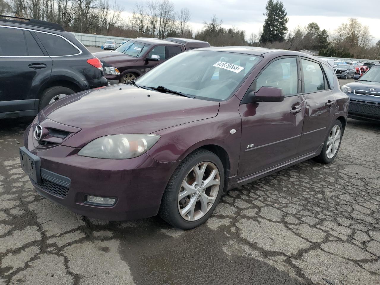 JM1BK343771602519 2007 Mazda 3 Hatchback