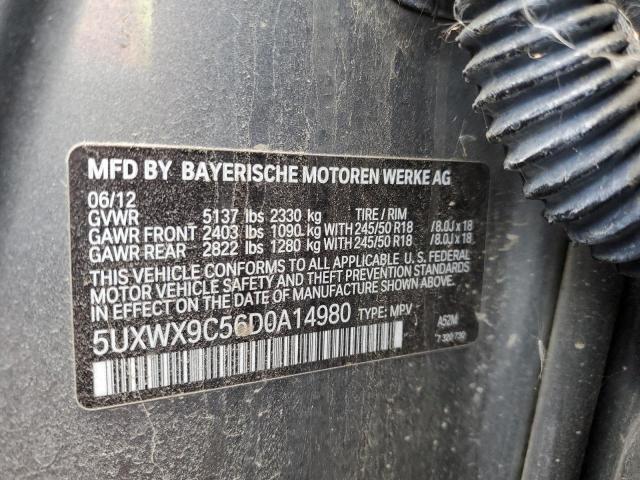 Паркетники BMW X3 2013 Угольный