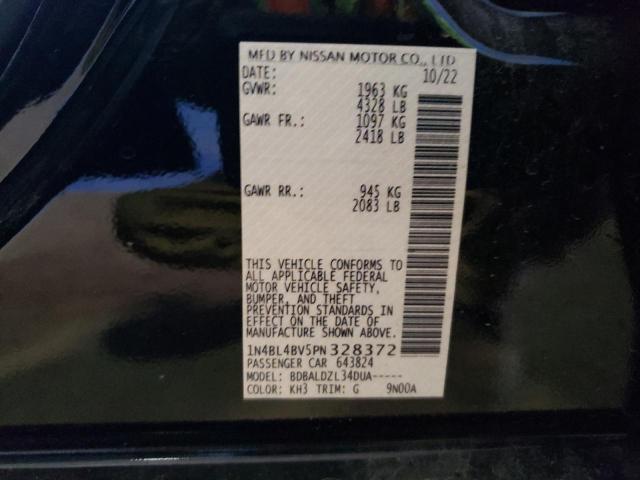 2023 NISSAN ALTIMA S 1N4BL4BV5PN328372