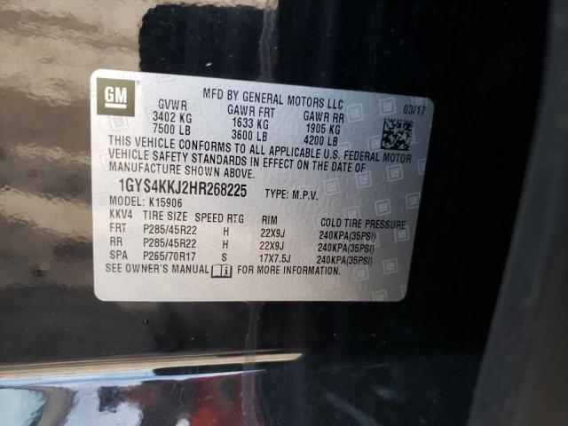 2017 CADILLAC ESCALADE E - 1GYS4KKJ2HR268225