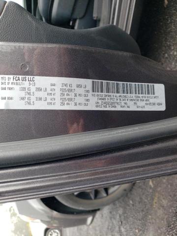 2019 DODGE GRAND CARA 2C4RDGEG2KR770171