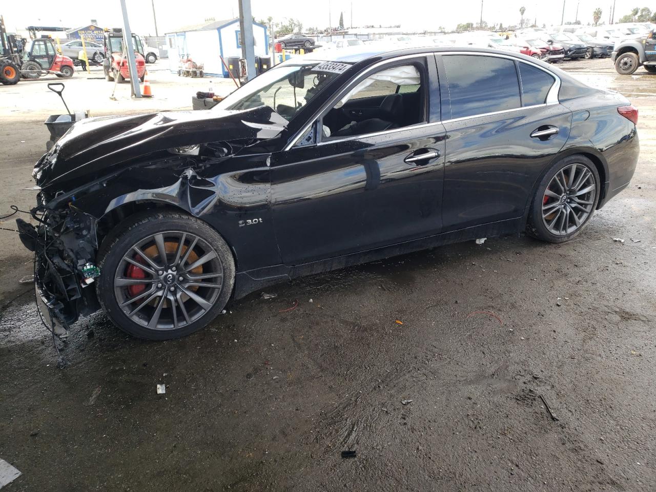 JN1FV7AP8JM640096 2018 Infiniti Q50 Red Sport 400