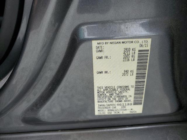 2015 NISSAN ALTIMA 2.5 - 1N4AL3AP4FC461188