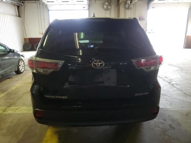 VIN 5TDJKRFHXFS197748 2015 Toyota Highlander, Xle no.6