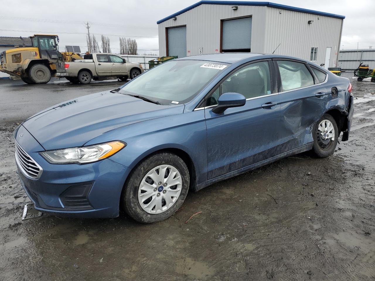 2019 FORD FUSION S  (VIN: 3FA6P0G70KR165998)