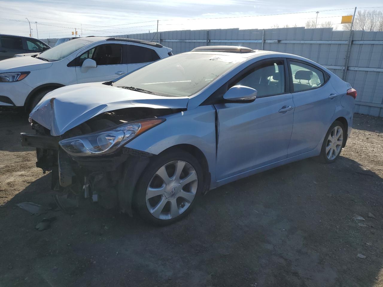 KMHDH4AE1CU431483 2012 Hyundai Elantra Gls